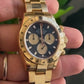 Rolex Yellow Gold Daytona "Paul Newman" Watch - 40 MM - Oyster Bracelet - Black Dial with Champagne Counters- 116528