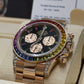 Rolex Rainbow Everose Gold Daytona Watch - Off-Catalog - 40 MM - Oyster Bracelet -Rainbow Black/MOP Dial Dial - 116595RBOW-0001