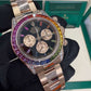 Rolex Rainbow Everose Gold Daytona Watch - 40 MM - Oyster Bracelet -&nbsp; Rainbow Black/MOP Dial Dial - 116595RBOW-0001