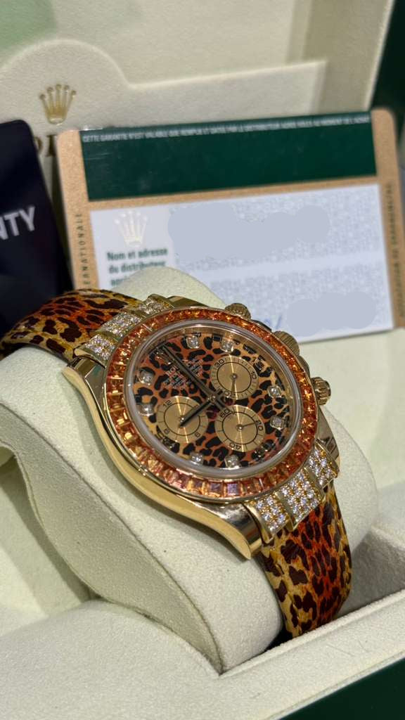 Rolex Daytona "Leopard" - 40 MM - Yellow Gold - 116598SACO