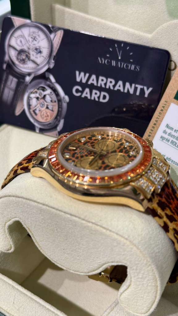 Rolex Daytona "Leopard" - 40 MM - Yellow Gold - 116598SACO