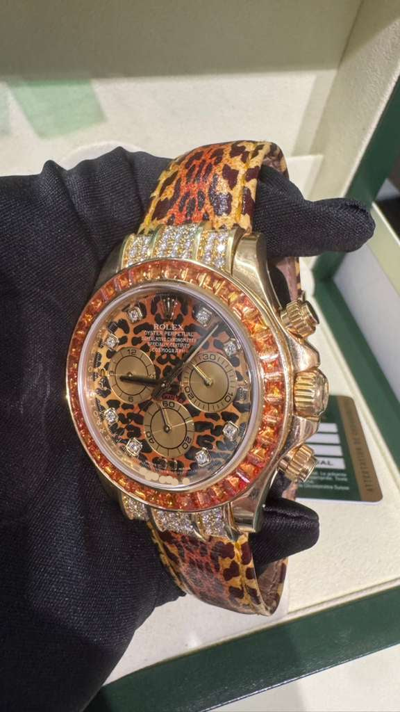 Rolex Daytona "Leopard" - 40 MM - Yellow Gold - 116598SACO