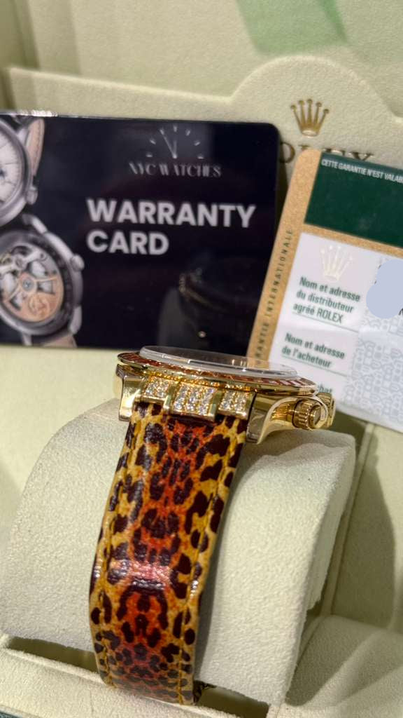Rolex Daytona "Leopard" - 40 MM - Yellow Gold - 116598SACO