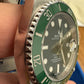 Rolex Hulk Steel Submariner Watch 40MM - Oyster Bracelet - Green Dial - 116610LV