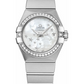 Omega Constellation Stainless Steel 27 MM - Stainless Steel Bracelet - Diamond Bezel - Mother-Of-Pearl Dial - 123.15.27.20.05.001