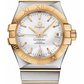 Omega Constellation Stainless Steel and Yellow Gold 35 MM - Stainless Steel and Yellow Gold Bracelet - Silver Dial - 123.20.35.20.02.002