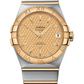 Omega Constellation Stainless Steel and Yellow Gold 38 MM - Stainless Steel and Yellow Gold Bracelet - Champagne Dial - 123.20.38.21.08.002