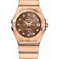 Omega Constellation Rose Gold 27 MM - Rose Gold Bracelet - Mother-Of-Pearl Diamond Dial - 123.50.27.20.57.001