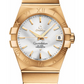 Omega Constellation Yellow Gold 38 MM - Yellow Gold Bracelet - Silver Dial - 123.50.38.21.02.002