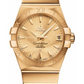 Omega Constellation Yellow Gold 38 MM - Yellow Gold Bracelet - Champagne Dial - 123.50.38.21.08.001