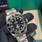 Rolex Oystersteel Submariner 41MM - Oyster Bracelet - Black No Date Dial - 124060