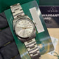 Rolex Stainless Steel Oyster Perpetual no date Watch - 34 MM - Oyster Bracelet - Silver Dial - 124200 sio