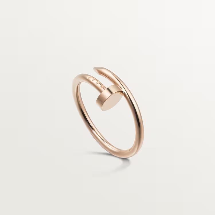 Cartier Just Un Clou Ring - Rose Gold Small Model - B4225800