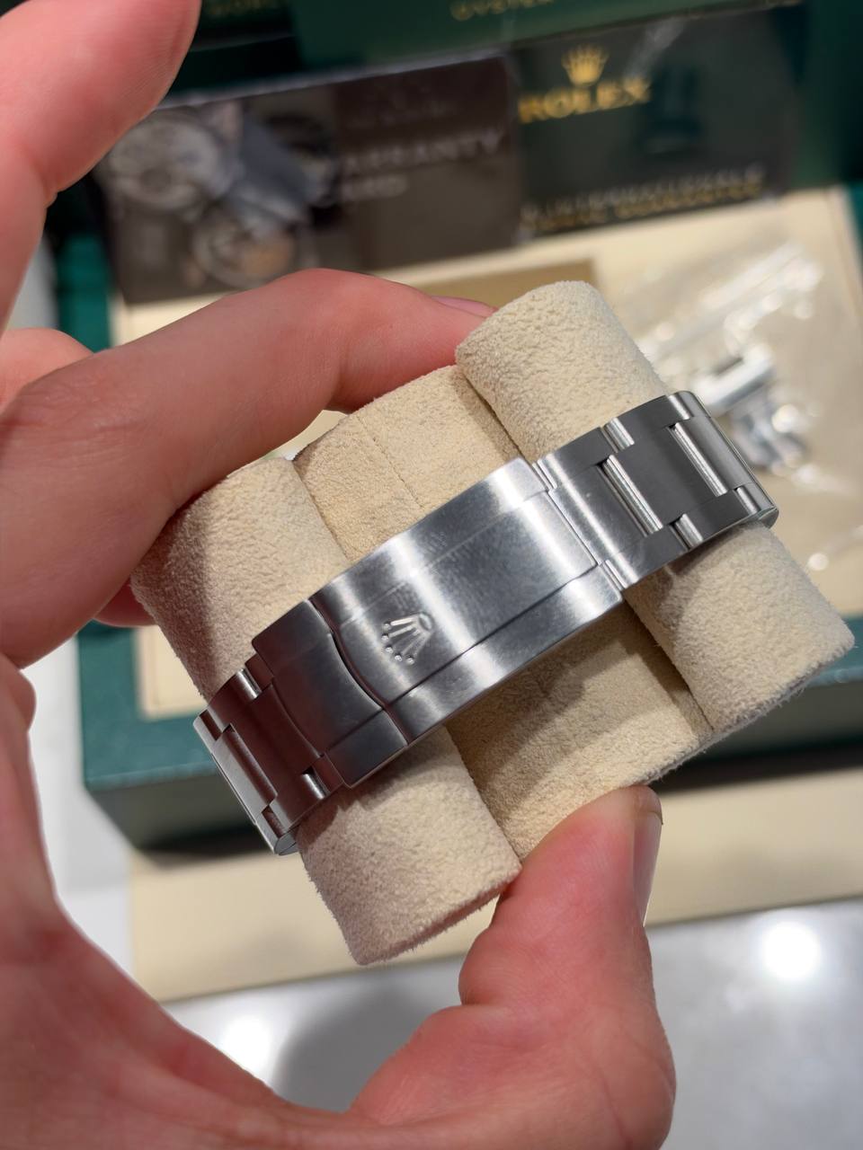 Rolex Celebration Dial Stainless Steel Oyster Perpetual Watch - 36 MM - Oyster bracelet - Domed Bezel - 126000-0009