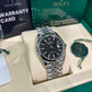 Rolex Stainless Steel Datejust - 36 MM - Jubilee Bracelet - Domed Bezel - Black Dial - 126200 bkij