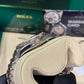 Rolex Stainless Steel And Pink Gold Datejust - 36 MM - Jubilee Bracelet - Fluted Bezel - Mother of Pearl Diamond Dial - 126231-0021