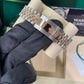 Rolex Stainless Steel And Pink Gold Datejust - 36 MM - Jubilee Bracelet - Fluted Bezel - Mother of Pearl Diamond Dial - 126231-0021