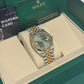 Rolex Stainless Steel And Yellow Gold Datejust - 36 MM - Jubilee Bracelet - Fluted Bezel - Olive Green Roman Dial - 126233-0025
