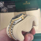 Rolex Stainless Steel And Yellow Gold Datejust - 36 MM - Jubilee Bracelet - Fluted Bezel - Olive Green Roman Dial - 126233-0025