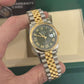 Rolex Stainless Steel And Yellow Gold Datejust - 36 MM - Jubilee Bracelet - Fluted Bezel - Olive Green Roman Dial - 126233-0025
