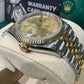Rolex Stainless Steel And Yellow Gold Datejust - 36 MM - Jubilee Bracelet - Fluted Bezel - Champagne Diamond Dial - 126233 chdj