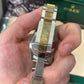 Rolex Stainless Steel And Yellow Gold Datejust - 36 MM - Oyster Bracelet - Fluted Bezel - Champagne Diamond Dial - 126233 chdo