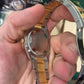 Rolex Stainless Steel And Yellow Gold Datejust - 36 MM - Oyster Bracelet - Fluted Bezel - Champagne Diamond Dial - 126233 chdo