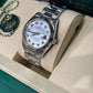Rolex Stainless Steel And White Gold Datejust - 36 MM - Oyster Bracelet - Fluted Bezel - Mother Of Pearl Diamond Dial - 126234-0020