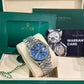 Rolex Stainless Steel And White Gold Datejust - 36 MM - Jubilee Bracelet - Fluted Bezel - Blue Index Dial - 126234-0017