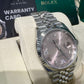 Rolex Stainless Steel And White Gold Datejust - 36 MM - Jubilee Bracelet - Fluted Bezel - Pink Diamond Roman Dial - 126234 pdr69j