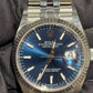Rolex Stainless Steel And White Gold Datejust - 36 MM - Jubilee Bracelet - Fluted Bezel - Blue Index Dial - 126234-0017