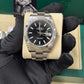 Rolex Stainless Steel Datejust 41 Date Watch - 41 MM - Oyster Bracelet - Smooth Bezel - Black Dial - 126300-0011