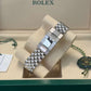 Rolex Stainless Steel Datejust 41 Date Watch - 41 MM - Jubilee Bracelet - Smooth Bezel - Black Dial - 126300-0012