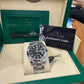 Rolex Stainless Steel Datejust 41 Date Watch - 41 MM - Oyster Bracelet - Smooth Bezel - Black Dial - 126300 bkio