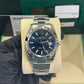Rolex Stainless Steel Datejust 41 Date Watch - 41 MM - Oyster Bracelet - Smooth Bezel - Blue Dial - 126300 blio