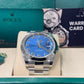 Rolex Stainless Steel Datejust 41 Date Watch - 41 MM - Oyster Bracelet - Smooth Bezel - Blue Roman Dial - 126300 blro