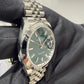 Rolex Stainless Steel Datejust 41 Date Watch - 41 MM - Jubilee Bracelet - Smooth Bezel - Mint Green Dial - 126300-0020
