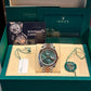 Rolex Stainless Steel and Pink Gold Datejust 41 Date Watch - 41 MM - Jubilee Bracelet - Fluted Bezel - Mint Green Roman Dial - 126331-0022