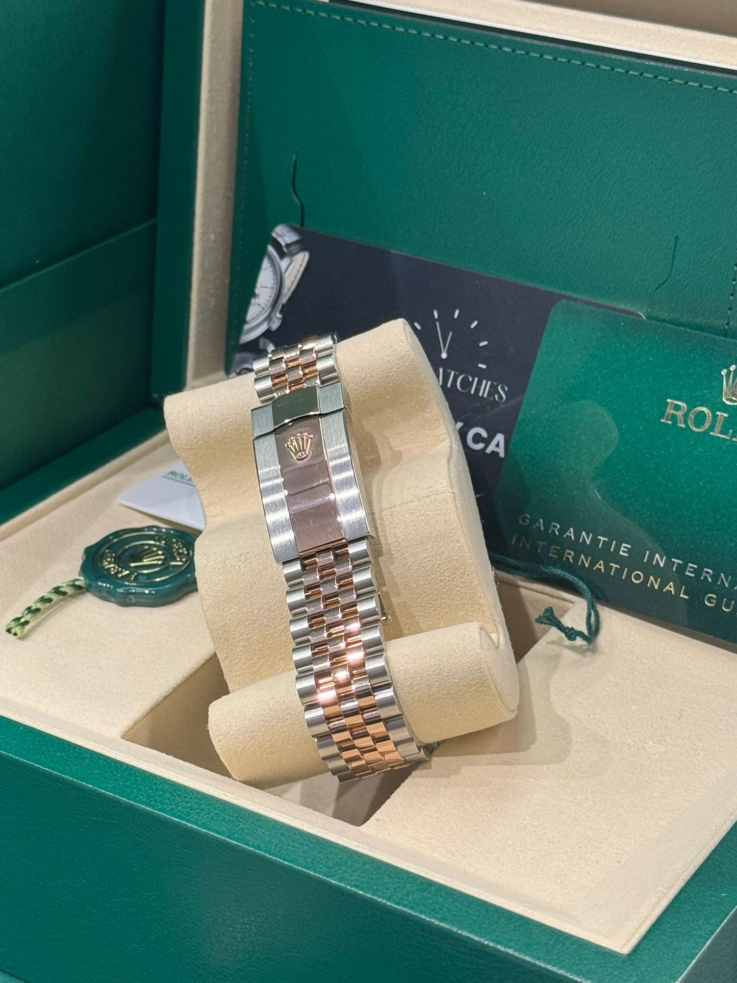 Rolex Stainless Steel and Pink Gold Datejust 41 Date Watch - 41 MM - Jubilee Bracelet - Fluted Bezel - Chocolate Diamond Dial - 126331 chodj
