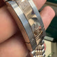 Rolex Stainless Steel and Pink Gold Datejust 41 Date Watch - 41 MM - Jubilee Bracelet - Fluted Bezel - Wimbledon Dial - 126331 slgrj