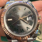 Rolex Stainless Steel and Pink Gold Datejust 41 Date Watch - 41 MM - Jubilee Bracelet - Fluted Bezel - Wimbledon Dial - 126331 slgrj