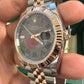 Rolex Stainless Steel and Pink Gold Datejust 41 Date Watch - 41 MM - Jubilee Bracelet - Fluted Bezel - Wimbledon Dial - 126331 slgrj