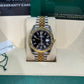 Rolex Stainless Steel and Yellow Gold Datejust 41 Date Watch - 41 MM - Jubilee Bracelet - Fluted Bezel - Black Dial - 126333 bkij