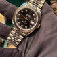 Rolex Stainless Steel and White Gold Datejust 41 Date Watch - 41 MM - Jubilee Bracelet - Fluted Bezel - Black Diamond Dial - 126334-0012