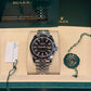 Rolex Stainless Steel and White Gold Datejust 41 Date Watch - 41 MM - Jubilee Bracelet - Fluted Bezel - Black Dial - 126334-0018