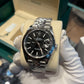 Rolex Stainless Steel and White Gold Datejust 41 Date Watch - 41 MM - Jubilee Bracelet - Fluted Bezel - Black Dial - 126334-0018