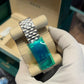 Rolex Stainless Steel and White Gold Datejust 41 Date Watch - 41 MM - Jubilee Bracelet - Fluted Bezel - Black Dial - 126334-0018