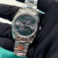Rolex Stainless Steel and White Gold Datejust 41 Date Watch - 41 MM - Oyster Bracelet - Fluted Bezel - Wimbledon Dial - 126334-0021