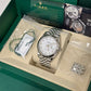 Rolex Stainless Steel and White Gold Datejust 41 Date Watch - 41 MM - Jubilee Bracelet - Fluted Bezel - White Roman Dial - 126334-0024