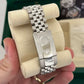Rolex Stainless Steel and White Gold Datejust 41 Date Watch - 41 MM - Jubilee Bracelet - Fluted Bezel - White Roman Dial - 126334-0024